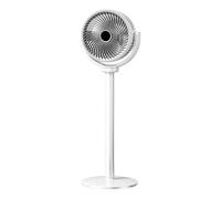 Bedroom Standing Fan 5 Wind Speeds Adjustable Height 2400mAh Battery
