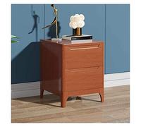 Bedroom Storage Box with 2 Drawers Bedside Table Solid Wood Legs Living Room Bedroom Sofa Storage Box (Color : A) (B)