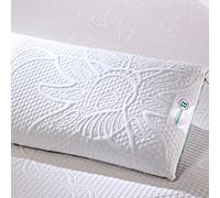 Bedshire Pillow - Par de cojines cervicales ortopédicos de espuma viscoelástica para cama ergonómica para cuello