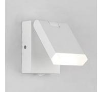 Bedside Black Metal Wall Lamp up and down Adjustment Wall Light Ultra-Thin Aluminum Wall Sconce with Acrylic Shade, for Bedroom Living Room Study Room Corridor Dining Room Restaurant (Color : D/White/