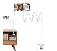 Bedside Phone Holder Long Arm, Overhead Stand Tablet Video Recording Lazy