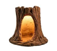 Bedside Table Lamp Light, Tree Hole Recargable Nightlight, Soft Ambient Room Glow, Bedroom Nightstand Decor Piece, Dorm Living Illumination Fixture, Garden Portable Use For Comfort 5,12 x 5,12