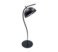 Bedside Table Lamp, Touch Sensor Tabletop Light, Cordless Design with 3 Bright Modo, Recargable Modern Ambient Light, Ideal para Shelf, Sofá, Bedroom, Living Room, Black/White