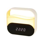 Bedside Up Clock, Sunrise Simulator, Two Alarm Timepiece, Nightlights