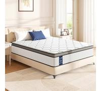 BedStory Colchón Híbrido 80x190 cm, Muelles Ensacados, Altura 31 cm, Ergonomico + Alta Transpirabilidad