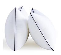 BedStory Juego de 2 Almohadas Suaves de Calidad de Hotel, Almohada para Dormir Boca Arriba y de Lado, Media Firme, con Relleno de Microfibra Hueca, tamaño estándar, 42 x 70 cm