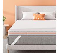 BedStory Topper 10 cm, 180x200 cm, núcleo de espuma de iones de cobre H3/H4, alérgicos, funda lavable, certificado Öko-Tex, para cama con somier, autocaravana