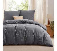 Bedsure Bedding Funda Nordica Cama 200 x 200 - Poliéster Microfibra Juego de Funda de Edredon 200x200 cm y 2 Fundas de Almohada 80x80 cm, Funda Nórdica con Cremallera ÖKO-Tex