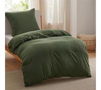 Bedsure Bedding Funda Nordica Cama 90 - Poliéster Microfibra Juego de Funda de Edredon 135x200 cm y 1 Funda de Almohada 80x80 cm, Funda Nórdica con Cremallera ÖKO-Tex (Blanco)