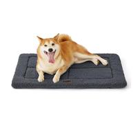 Bedsure Washalbe - Tapete para jaula de perro, color gris, L-C