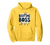 Bedtime Boss: Freak in The Sheets Funny Sleepy Crown Sudadera con Capucha, Unisex para Adultos, Limón, XXL