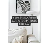 BEDTIME ROUTINE: 5 MINUTE GRATITUDE JOURNAL| Wind down your day with intention and positivity| This simple 5-minute nightly journal blends gratitude ... let go of stress, and sleep more peacefully.