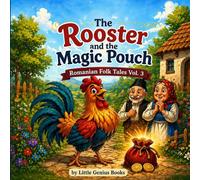 Bedtime Story for Kids Ages 3-7 The Rooster and the Magic Pouch: Romanian Folk Tales Vol. 3 (Romanian Folk Tales for Kids)
