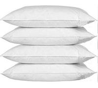 BedWettingSheets Lote de 4 Funda de Almohada de Portadas de protección - Lavable en máquina Tejido Polipropileno, Polipropileno, tamaño estándar