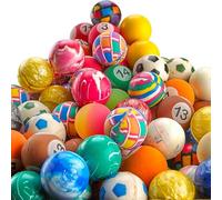 Bedwina Pelotas saltarinas Granel - Paquete de 250 (27 mm), Surtido Variado de Pelotas de Goma pequeñas y Coloridas de Alto Rebote, Ideales para Fiestas Infantiles, premios y Bolsas de Regalo