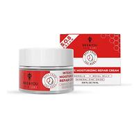 BEE and YOU Crema reparadora hidratante intensiva para rostro y cuerpo con jalea real, óxido de zinc mineral, manteca de karité, vitamina B5, vitamina E, miel cruda y propóleo de abeja, 0.51 fl. onz…