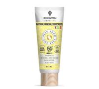 Bee & You Protector solar mineral 100% natural óxido de zinc y propóleos de abeja SPF 50 para niños