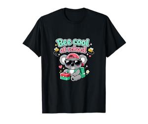 Bee Cool at School Koala Gafas de Sol Lindo gráfico de Juego de Palabras Camiseta