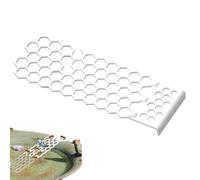 Bee Drinking Station, Floating Bee Butterfly Water Drinking Station,Anti-Drop Folding,Yellow and White Honeycomb Design, Enhancing Garden Beauty, Prevent from Falling Into The Water
