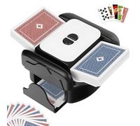 BEE&FLOWER Barajador de Cartas automático - Eléctrico, Recargable, portátil y silencioso