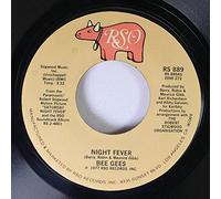BEE GEES - BEE GEES 45 RPM Night Fever / Down the Road