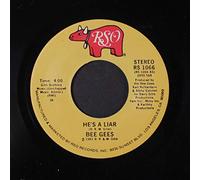BEE GEES - he's a liar 45 rpm single