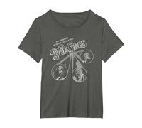 Bee Gees Oficiales A Quien Puede Preocupar Camiseta, Mujer Tallas Grandes, Asfalto, 2XL Grande