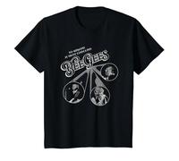 Bee Gees Oficiales A Quien Puede Preocupar Camiseta, Niños, Negro, 2 años