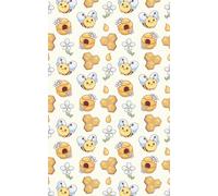 Bee Happy: A Lined Notebook for Bee Lovers, 160 Page Kawaii Honey Bee Journal for Girls, Kids & Nature Lovers