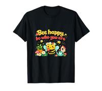 Bee Happy Sé quien Eres Plant Parent Cottagecore Camiseta