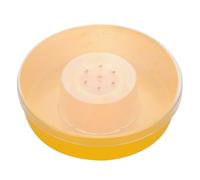 Bee Hive Top Feeder - Round Yellow Top Sugar | Water Dispenser Bees | Food Grade PP Anti-Slip Bee Feeder Equipment | Lightweight Portable Beekeeping Supply, Essential Tool For Beekeepers