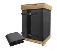 Bee Hive Wrap - Cubierta aislante ajustable para colmenas de 8 y 10 bastidores, para protección de rejilla de panal