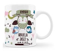 Bee Ingenious Taza Buho Colección Regalo madres o embarazada Regalos para mamas embarazadas Regalos originales para embarazadas primerizas (Abuela)