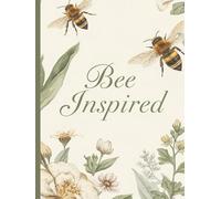 Bee Inspired | A4 Lined Notebook: Premium - White 140 Pages with Soft Grey Lines and Margin