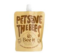 Bee it Champú Concentrado Natural para Perros y Gatos - 100% Ingredientes Naturales, Anti-Olor, Pelo Suave y Limpio, Apto para Todo Tipo de Pelaje