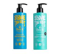 Bee it Kit Corporal Gel de Ducha + Crema de Manos y Cuerpo 300 ml - Hidratación y nutrición con miel y propóleo ecológicos para una piel suave y luminosa