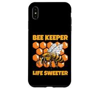 Bee Keeper Life Motif más Dulce para los apicultores Carcasa para iPhone XS MAX