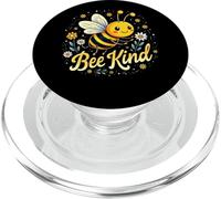 Bee Kind Cute Bee Positividad y bondad PopSockets PopGrip para MagSafe