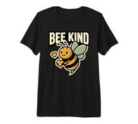 Bee Kind Enthusiast Matters Love Kindness Cita Positividad Camiseta Premium