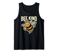 Bee Kind Enthusiast Matters Love Kindness Cita Positividad Camiseta sin Mangas