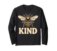 Bee Kind Shirt -Positive Kindness Motivational Graphic tee Manga Larga