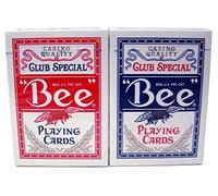 Bee No. 92 Diamond Back Club Special Red/Blue 12 Decks by US Playing Card Co.
