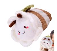 Bee Plush Stuffed Toy - Cartoon Animal Pillow | 30cm Soft Fabric Doll with PP Cotton Filling, Cute Character Cushion for Nursery Sofa Bed Display, Decorative Plush Gift for Home School Office Cafe