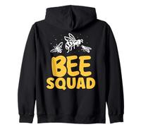 Bee Squad Apicultor Colmena Abejas Abejas Abejas Sudadera con Capucha