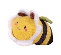 Bee Stuffed Animals - Poliéster Cotton PP Cotton 30x8cm | Soft Toy, Stuffed Cartoon Doll Collectible | Bee Plush Character For Nursery Bed Crib Sofa Bookshelf Display Cars Table School Offices Cafes