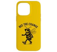 Bee The Change Cool Gafas de Sol motivacionales Carcasa para iPhone 14 Pro MAX