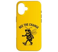 Bee The Change Cool Gafas de Sol motivacionales Carcasa para iPhone 16