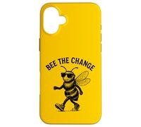 Bee The Change Cool Gafas de Sol motivacionales Carcasa para iPhone 16 Plus