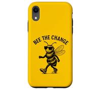Bee The Change Cool Gafas de Sol motivacionales Carcasa para iPhone XR