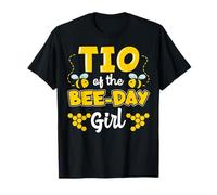 Bee Tio Fiesta de cumpleaños Beekeeper Honey Family Theme Garden Camiseta